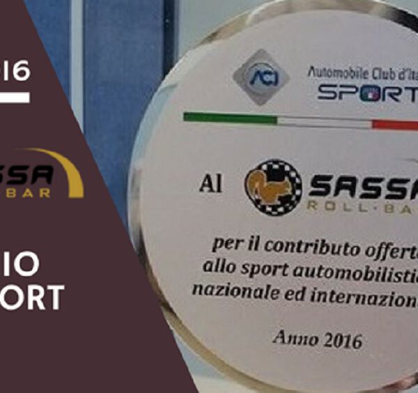 L’ACI sport premia la Sassa Roll-Bar