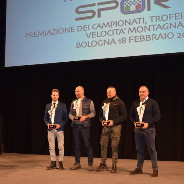 Premiazione dei Trofei e Coppe ACI della Velocità Montagna