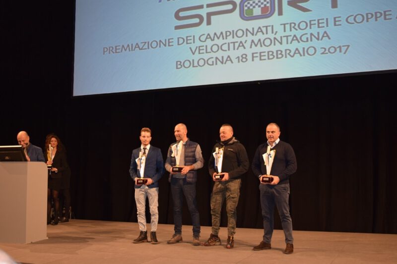 Premiazione dei Trofei e Coppe ACI della Velocità Montagna